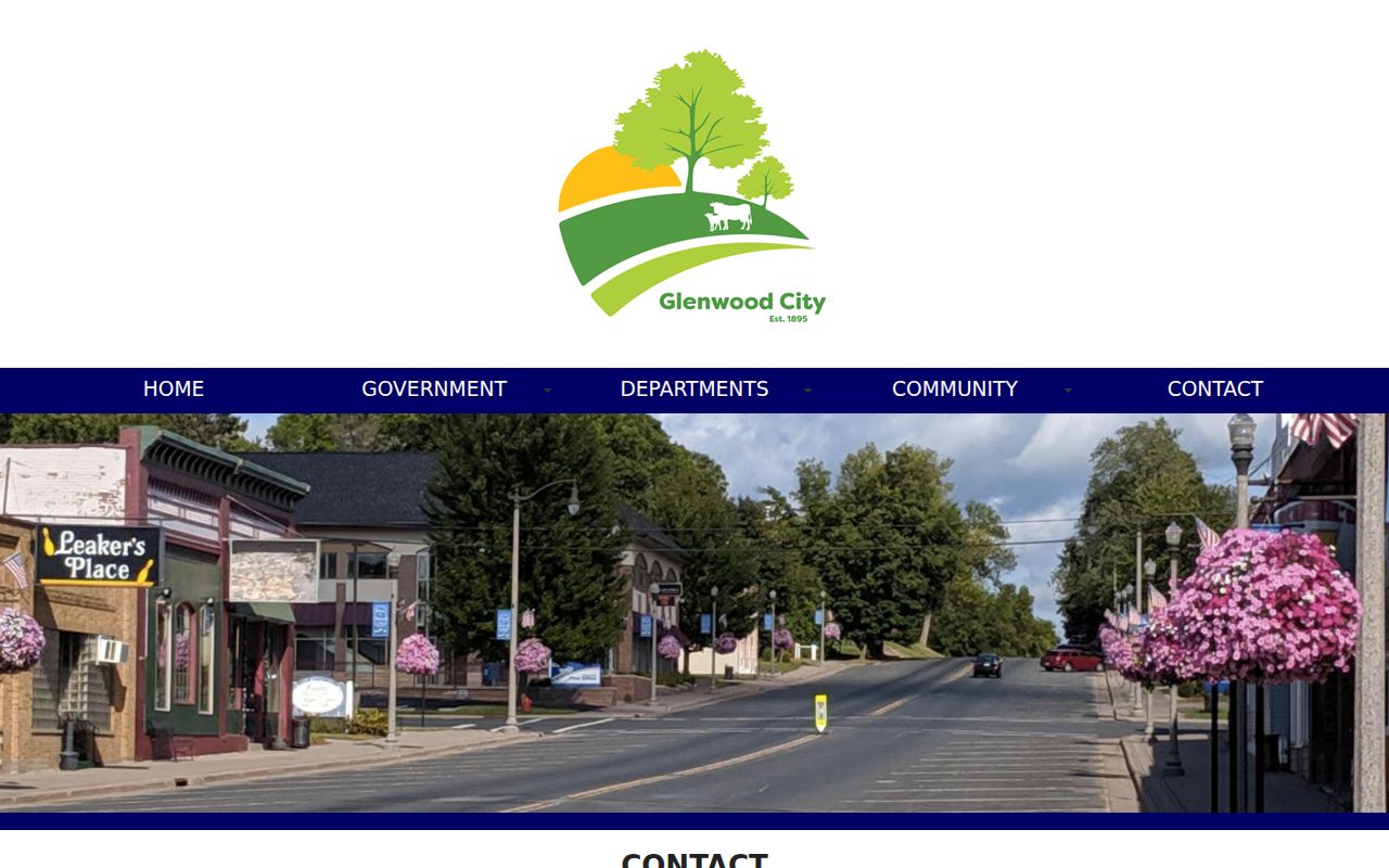 Glenwood City Municipal Offices address, phone, email, and business hours